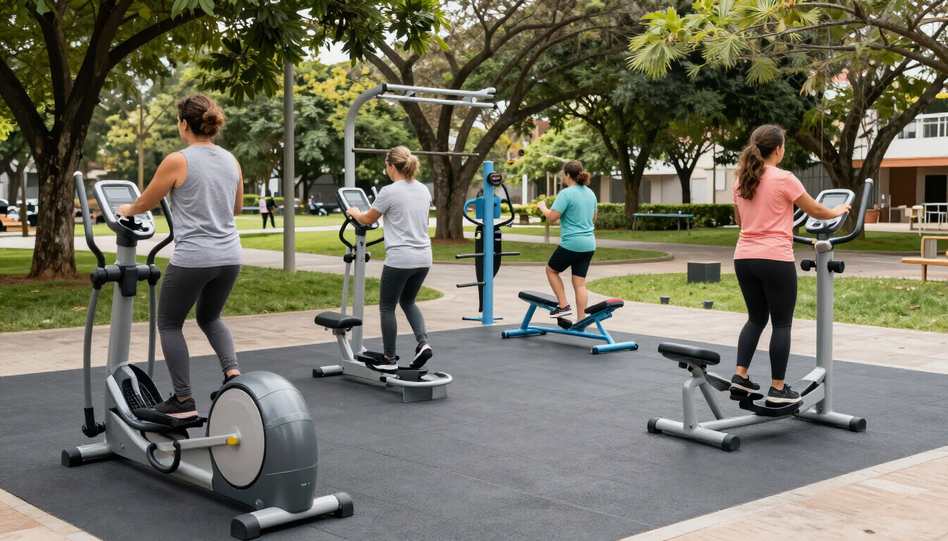 Tendencias en diseño de espacios recreativos urbanos: zona biosaludable