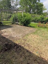 Clean backyard after junk removal service in St. Louis MO