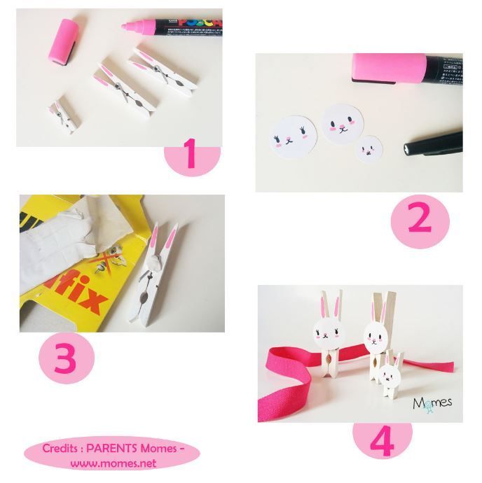 Pony on wheels - Clothespin Rabbit Workshop