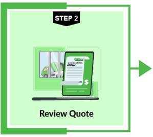 review quote skip bin