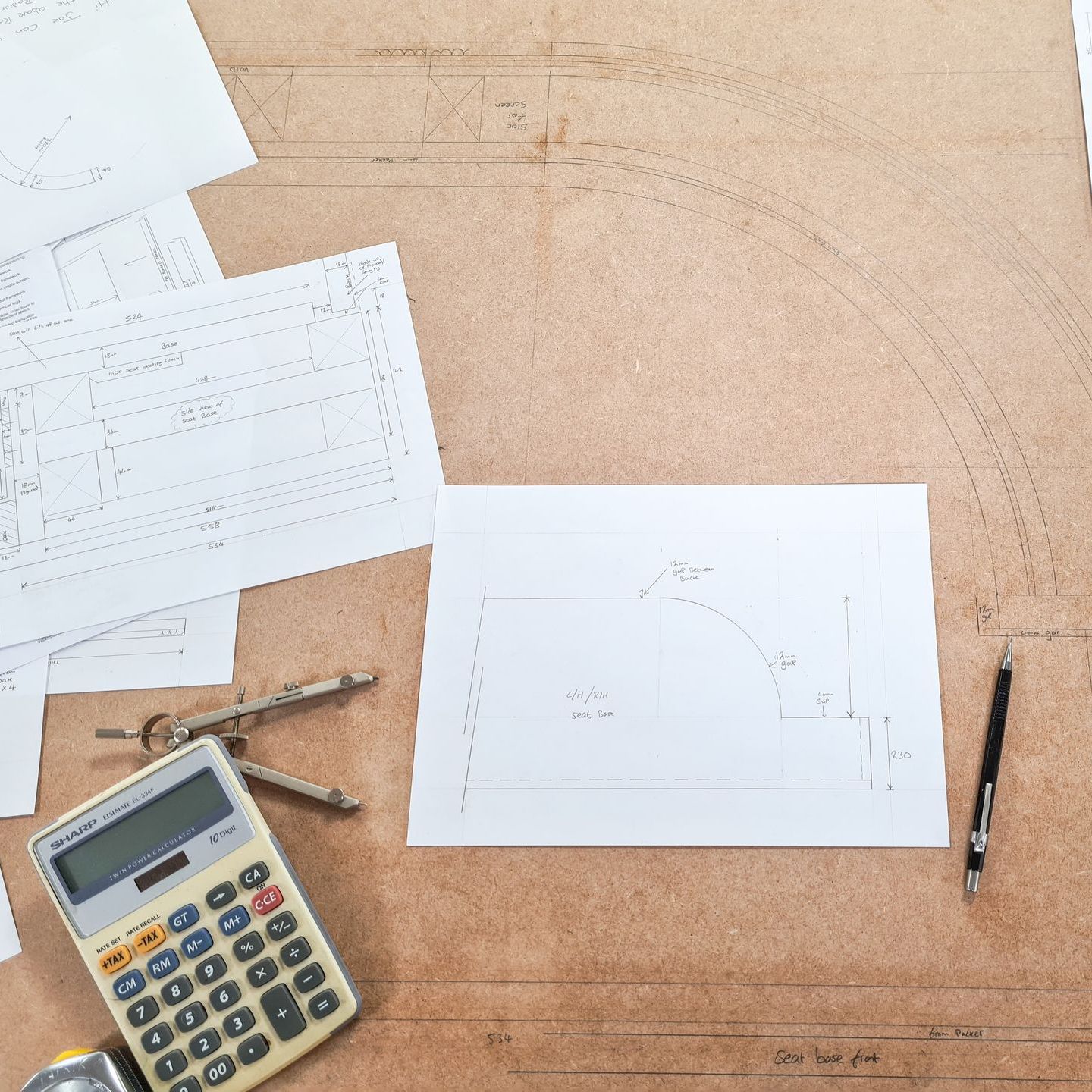Rep Drawings CAD Drawings | Charles Evans Shopfitters