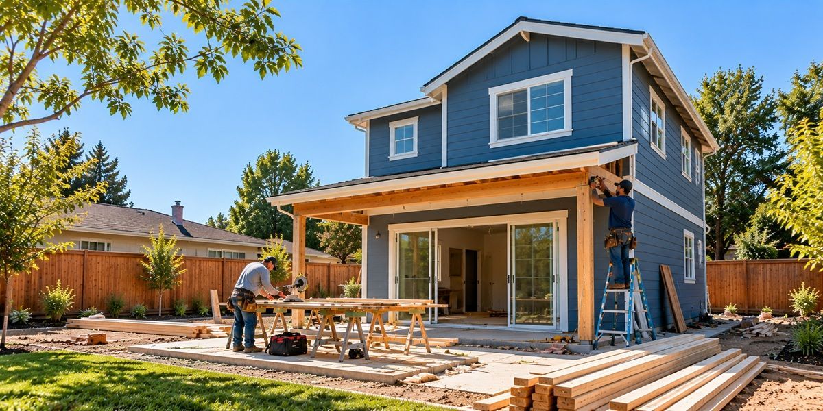 Detached ADU construction in Stockton CA