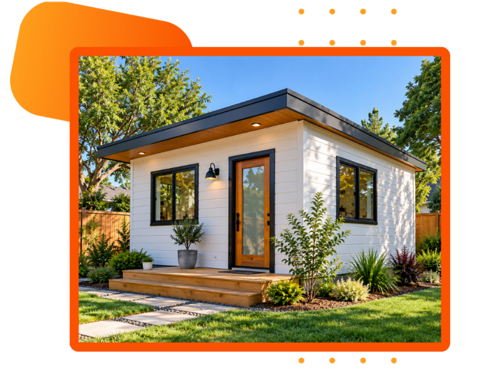 Modern ADU construction in Stockton CA