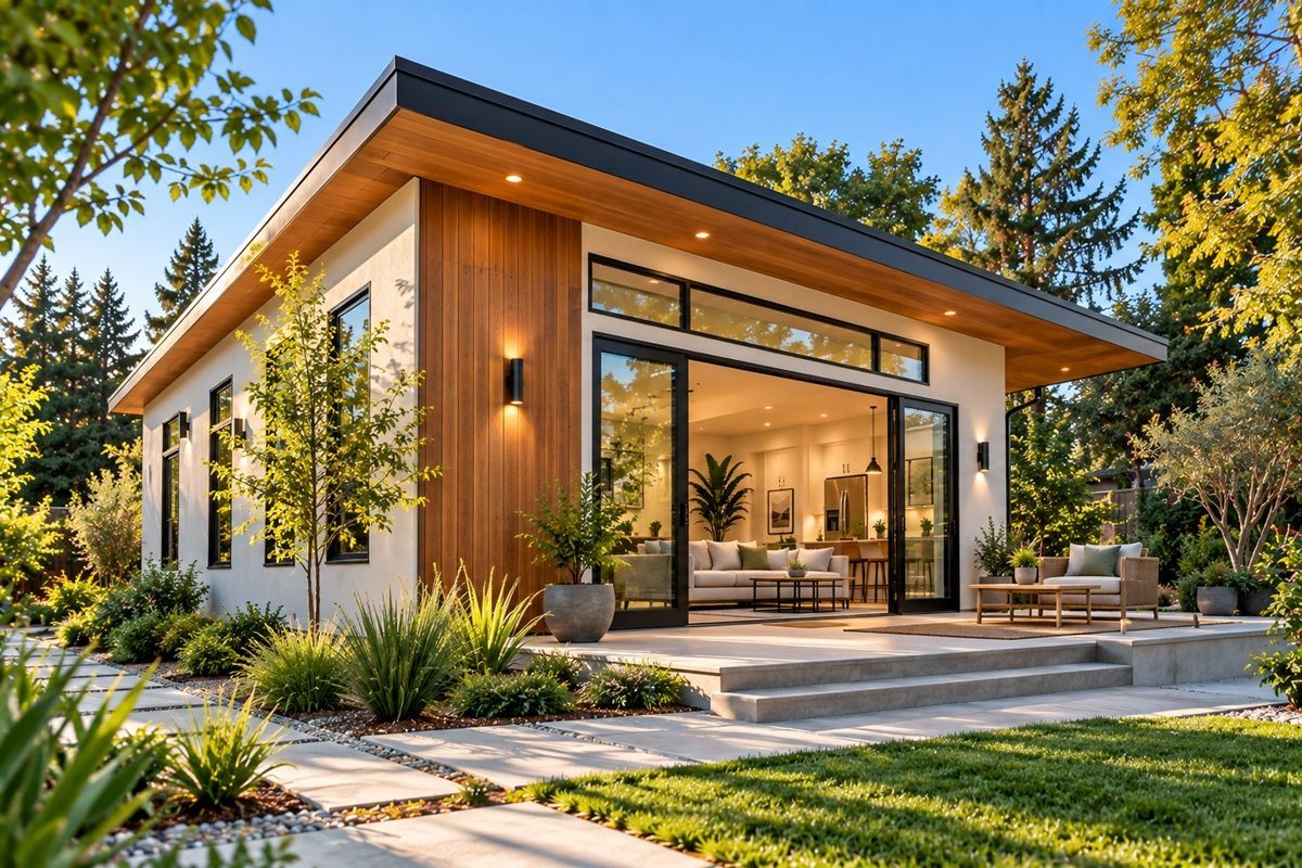 Modern detached ADU project in Stockton