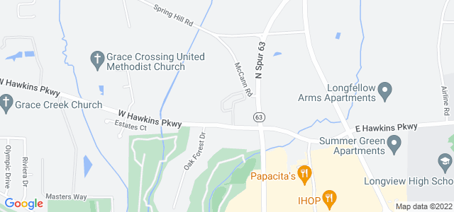 Map of business location