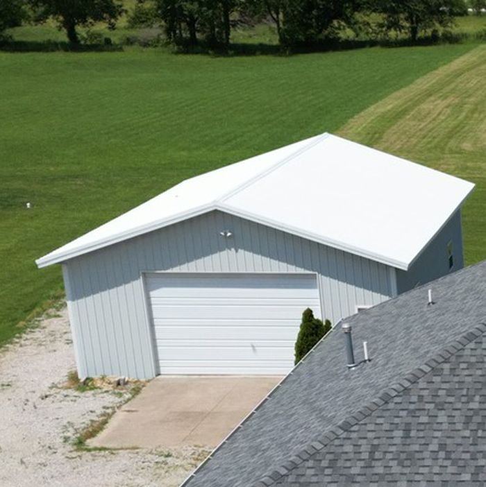 Garage Metal Roof — Lockwood, MO — Johnson Brothers Roofing
