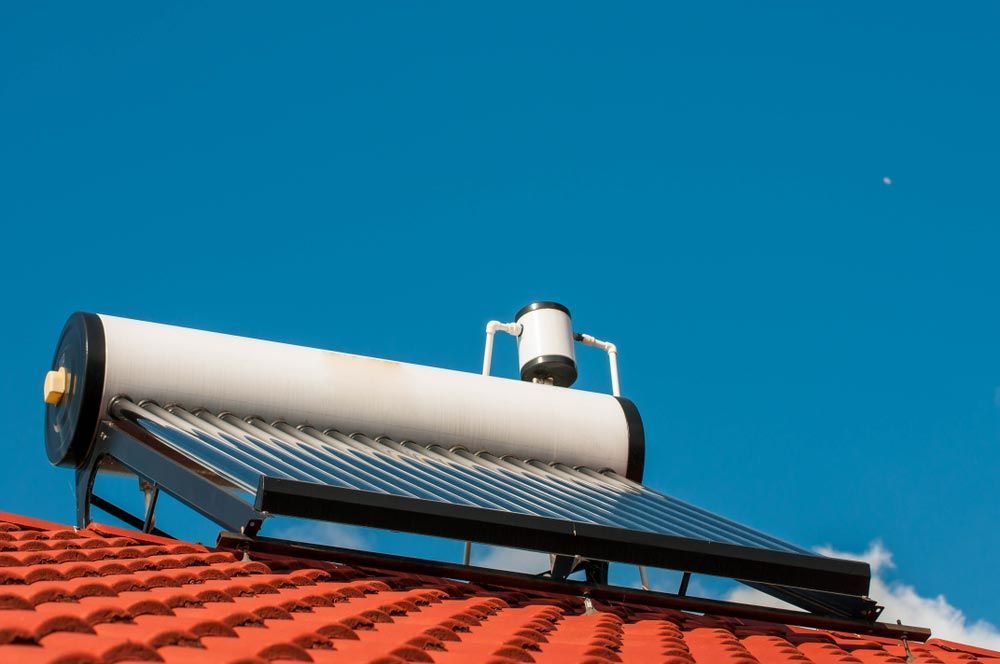 Recent Installation of Solar-Powered Hot Water System — Town & Country Plumbing Victoria in Ballan, VIC
