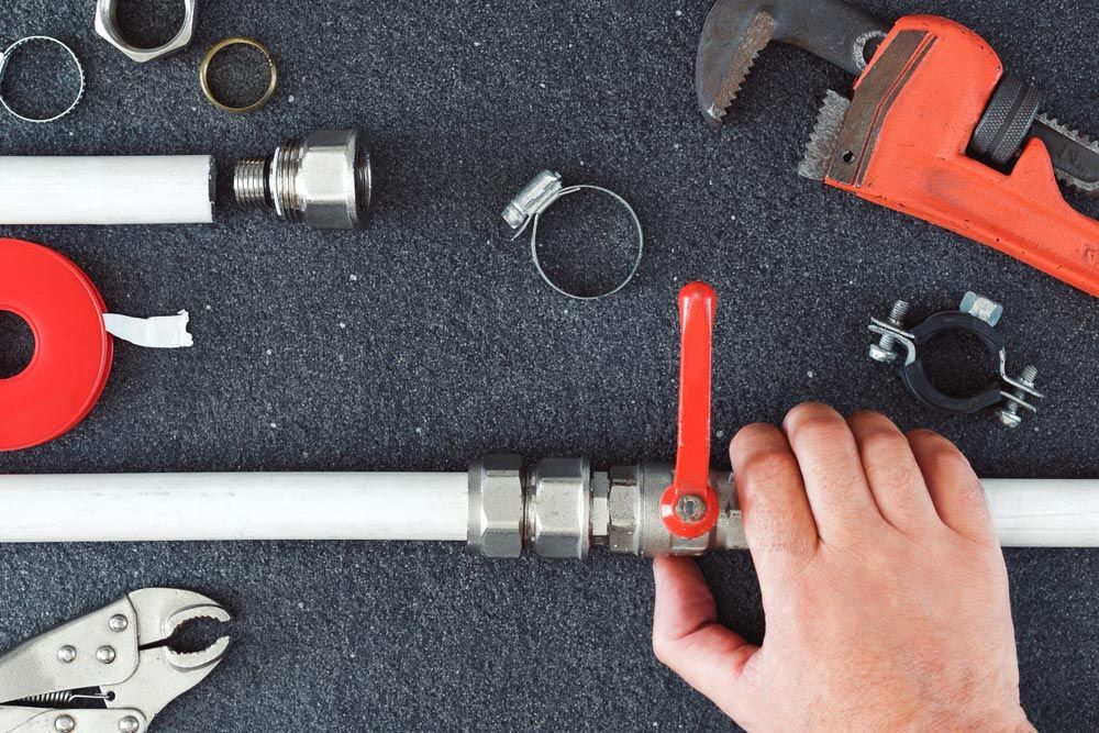 Gas Fitting Tools and pipes for Reliable Plumbing Services in Victoria, Ensuring Precision and Quality — Town & Country Plumbing Victoria in Daylesford, VIC