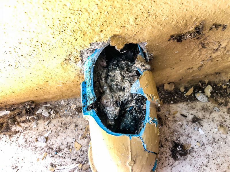 Pipe Curve Blockage Expertly Resolved by Town & Country Plumbing Victoria — Town & Country Plumbing Victoria in Greendale, VIC