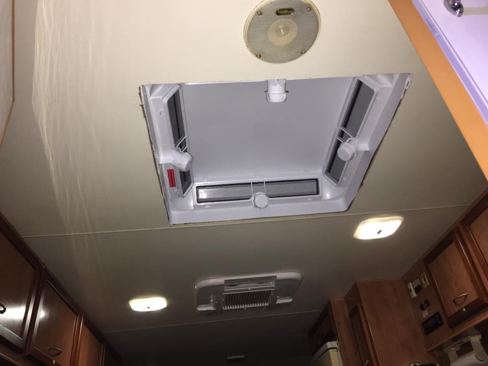 Skylight — Andy's Caravan Repairs in Harristown, QLD