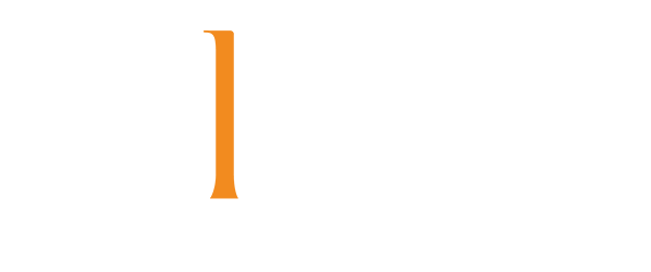 Orange lowercase letter “l” on a white background