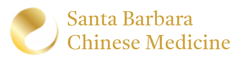 Santa Barbara Chinese Medicine A logo for santa barbara chinese medicine with a gold circle