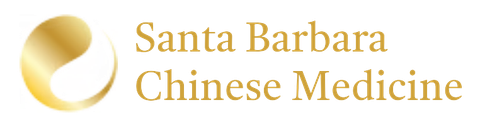 Santa Barbara Chinese Medicine A logo for santa barbara chinese medicine with a gold circle