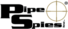 Logo for Pipe Spies, Inc. with a crosshair design.