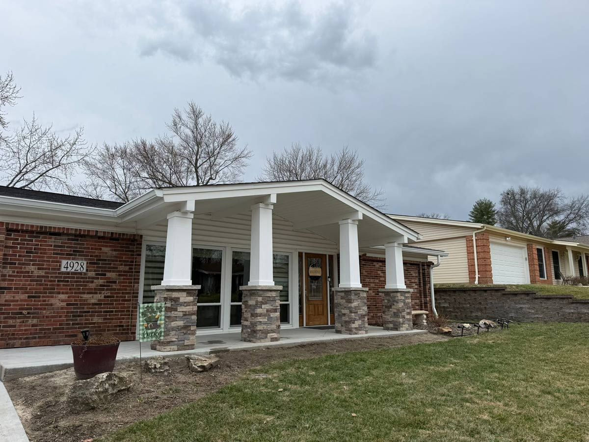 Brick Column Masonry Work In St. Louis, MO