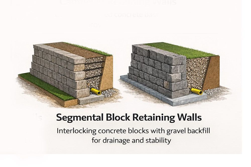 Segmental Block Retaining Walls