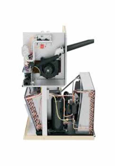 Cutaway view of a mechanical machine with exposed internal components and wiring.