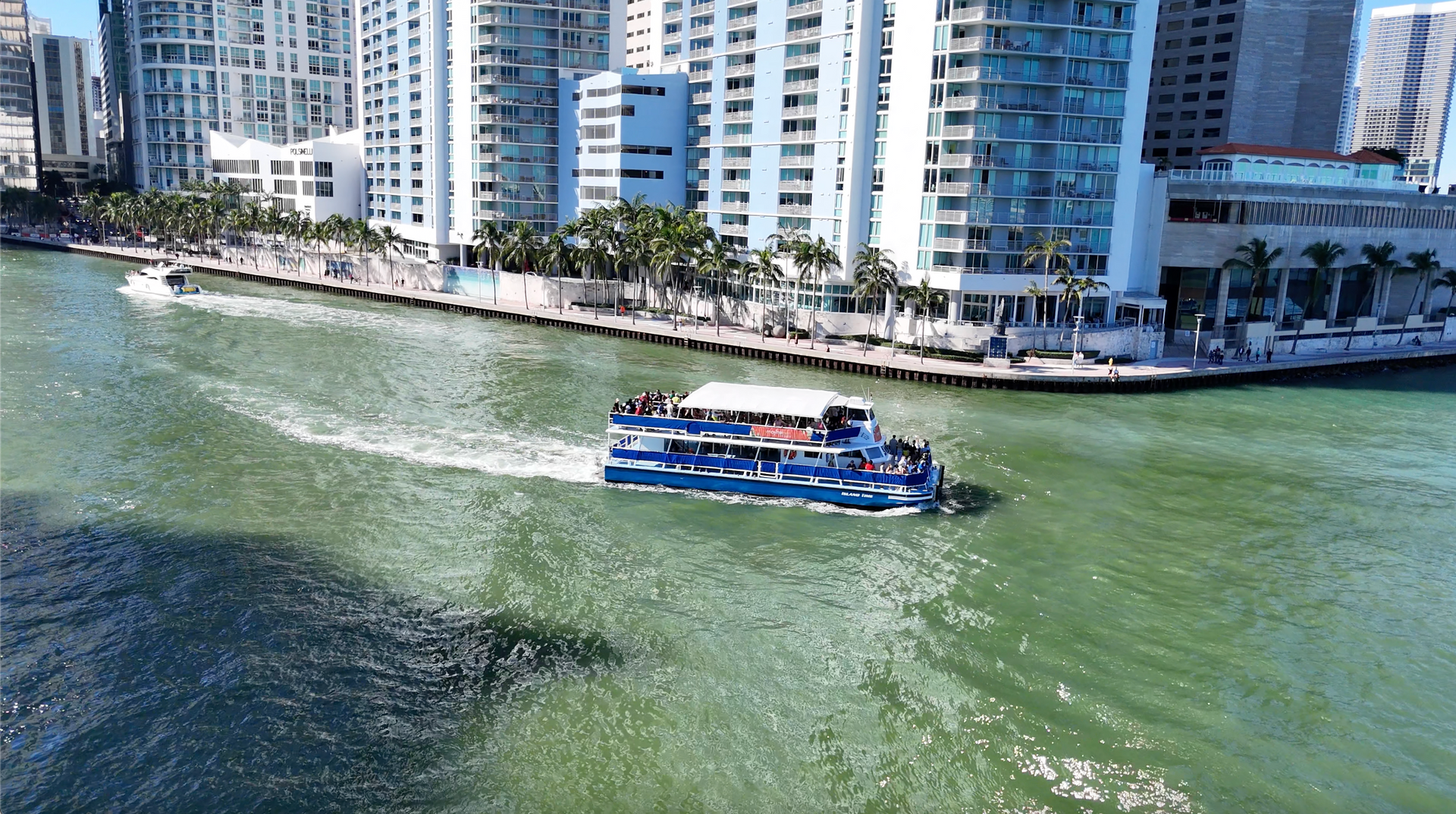 the Island Time boat