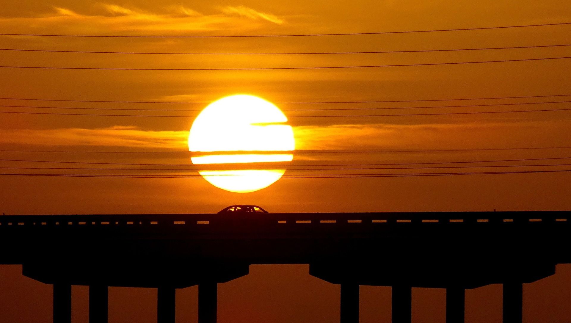 Key West Sunset from the Seven Mile Bridge