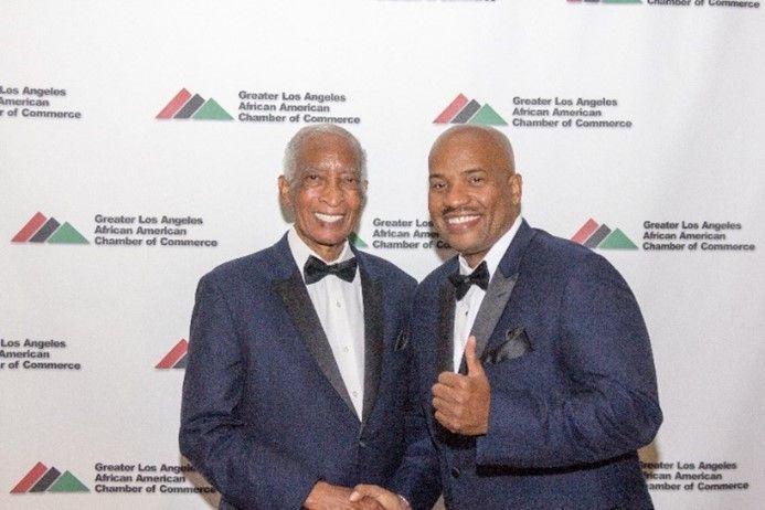 Greg Dulan on the Greater Los Angeles African American Chamber of Commerce— Inglewood, CA — Dulan's Soul Food Kitchen