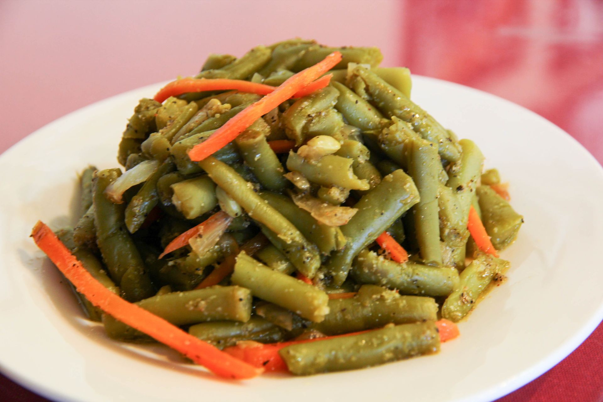 String Beans With Carrots — Inglewood, CA — Dulan's Soul Food Kitchen String Beans With Carrots — Inglewood, CA — Dulan's Soul Food Kitchen