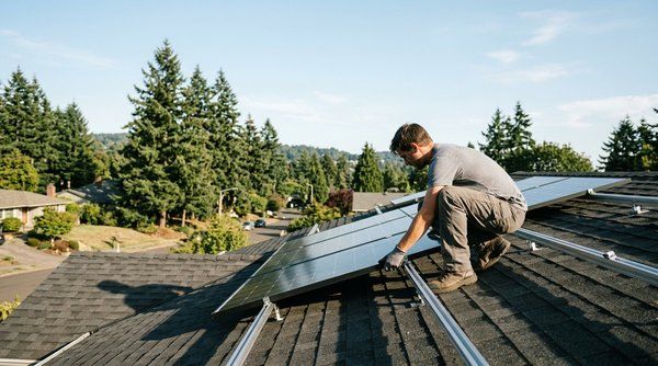 solar panel installation in Portland