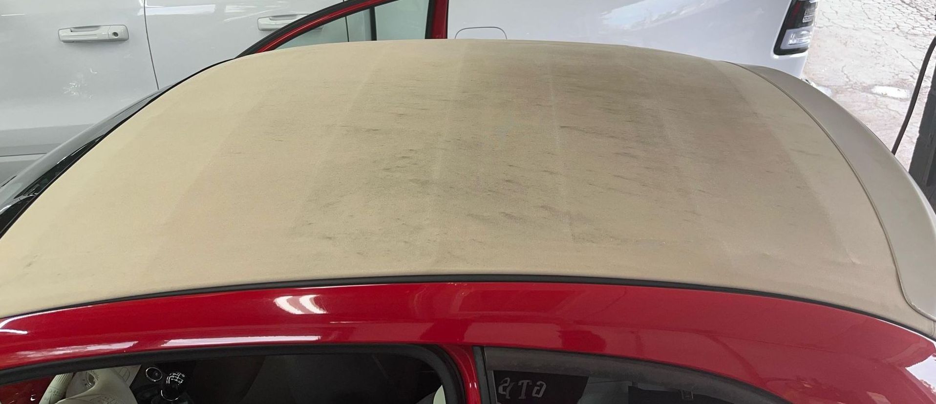 Cloth Roof Before