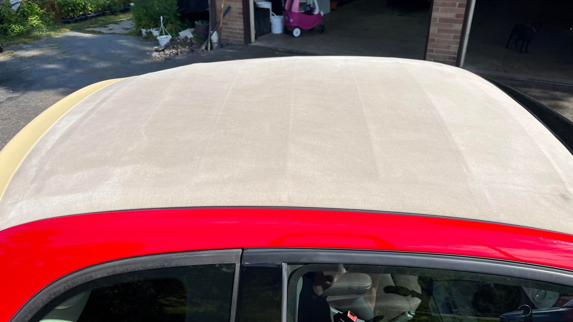Cloth Roof after