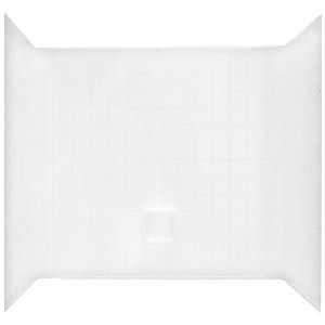 Tub Wall Surround, 48x60 3pc W