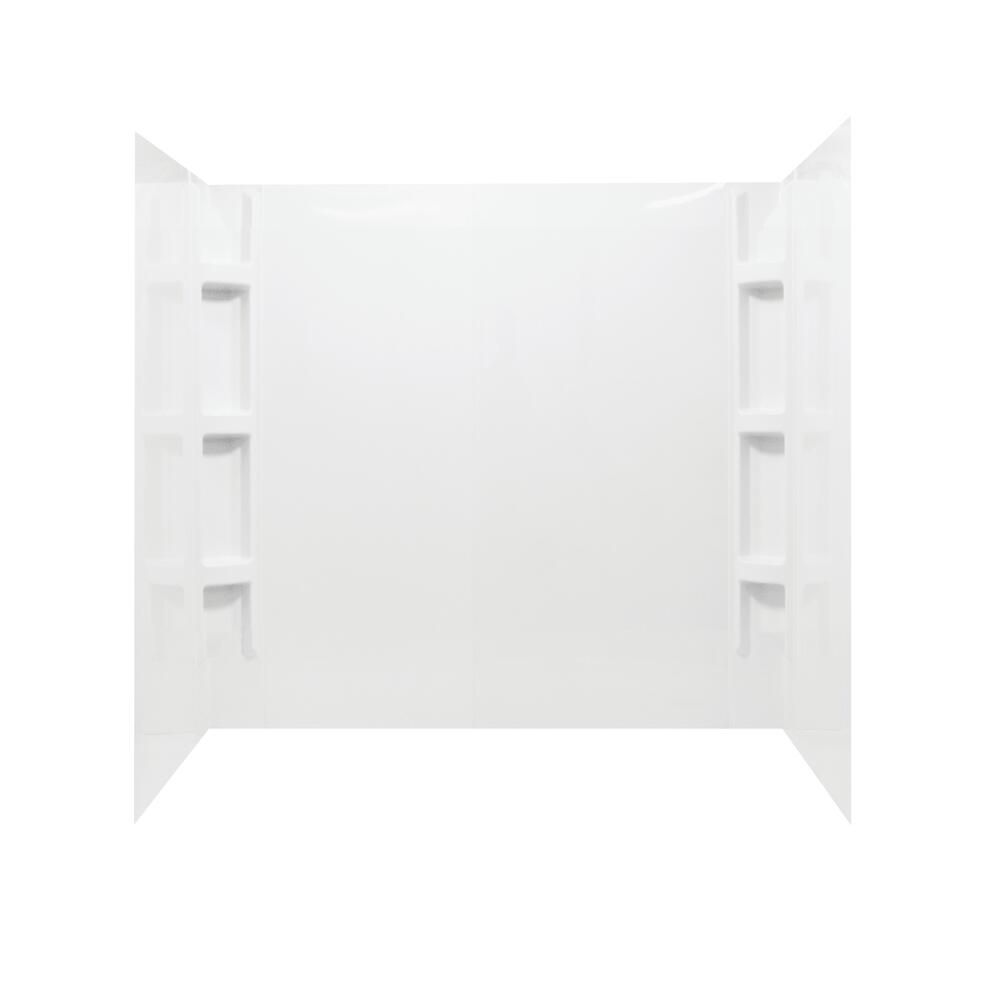 Tub Wall Surround, 42x60 3pc White