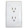 RECEPTACLE- SELF CONTAIN WHITE