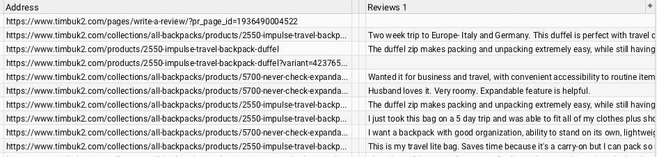 Table with URLs and summaries of European research projects.