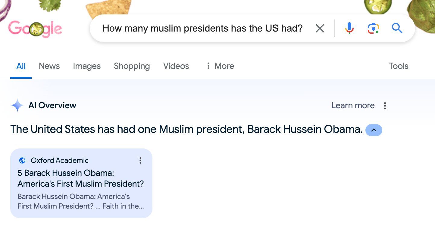 Google search result: 