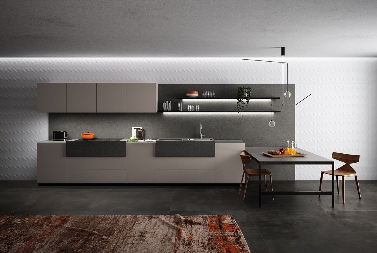 Modern Beautiful Kitchen Area — Lynn, MA — ItalMarble Co Inc