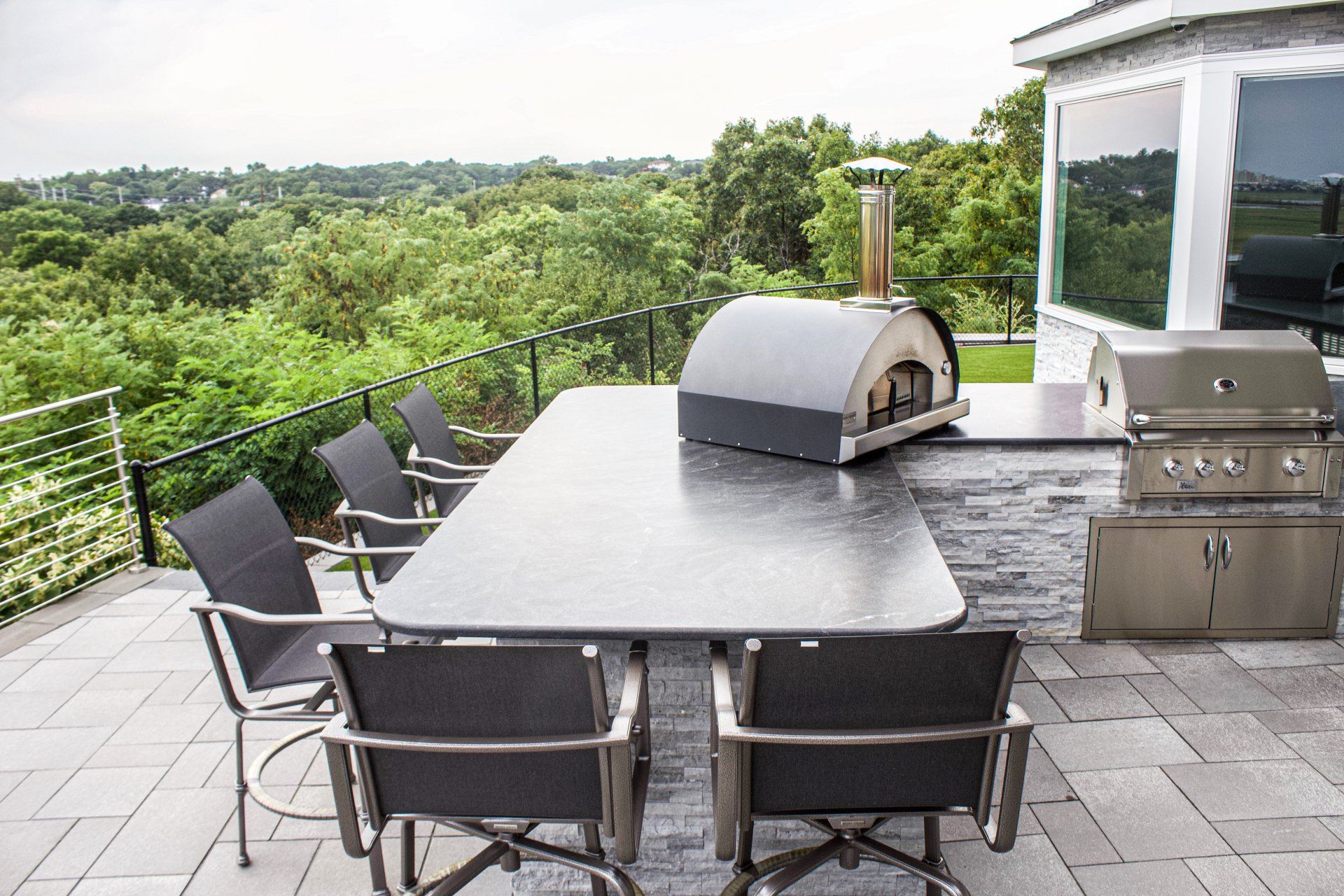 Outdoor Kitchen — Lynn, MA — ItalMarble Co Inc
