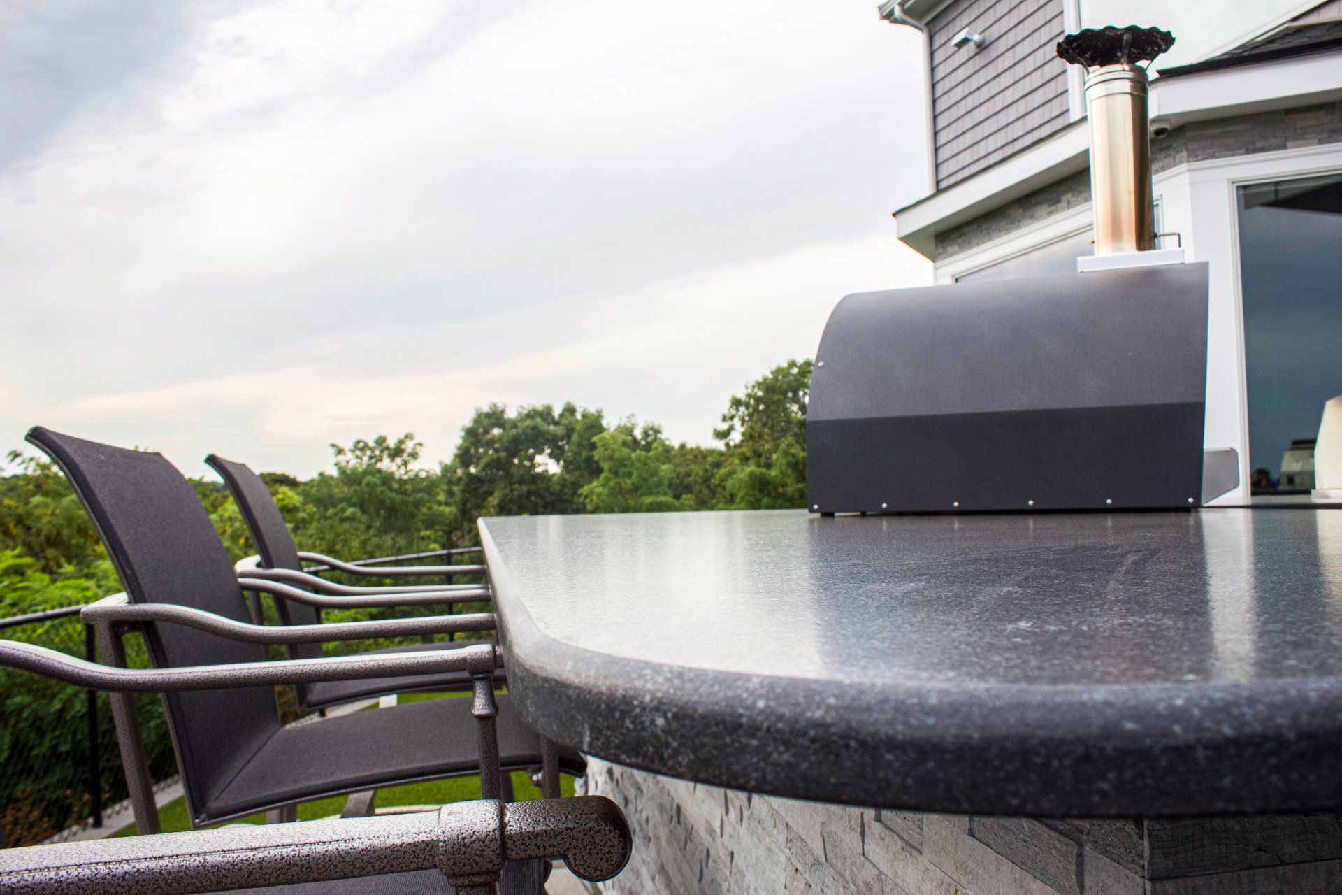 Outdoor Kitchen Countertop — Lynn, MA — ItalMarble Co Inc