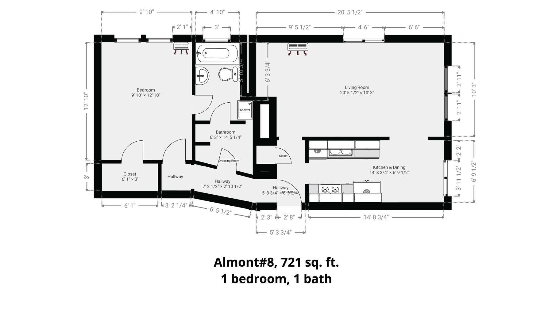 A black and white floor plan of a house