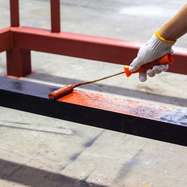 Expert repairing structural damage to a home's foundation