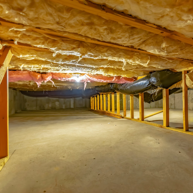 Crawl space encapsulation for a home in Bend, OR