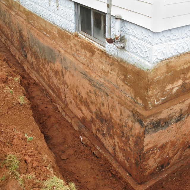 Basement foundation repair for a home in Bend, OR