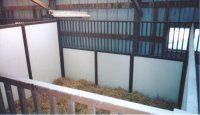 Barn with Fence — St. Michael, MN — Wind-N-Wood Farm