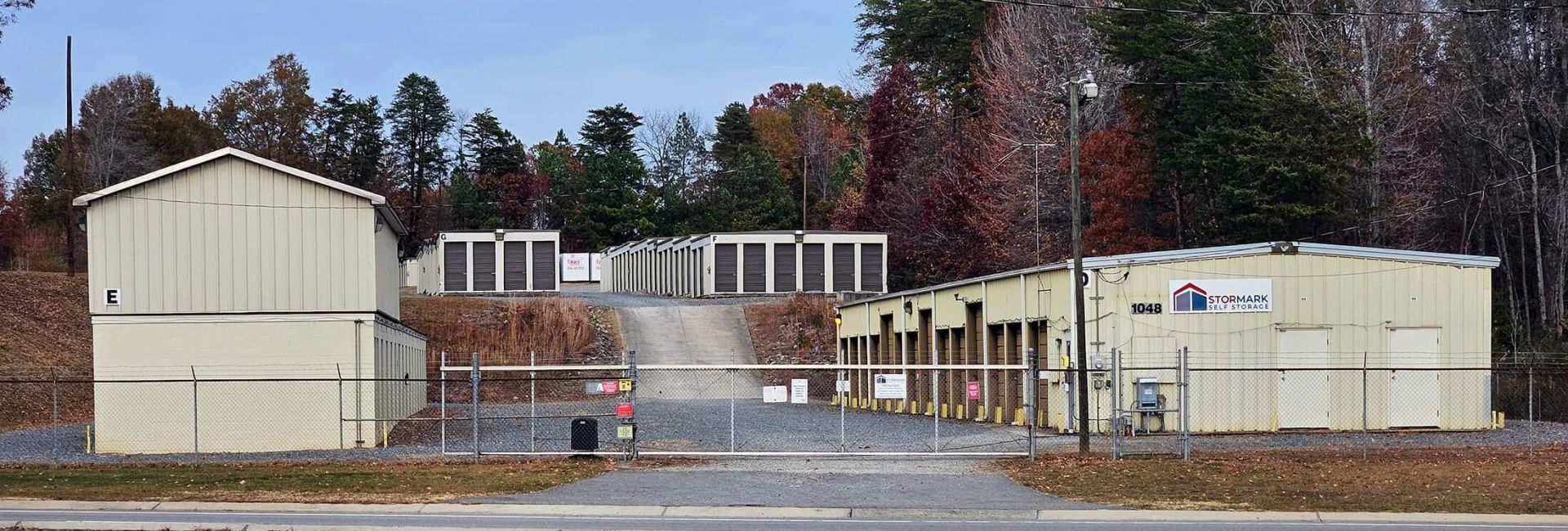 StorMark Self Storage facility at 1047 Freeway Drive in Reidsville, North Carolina