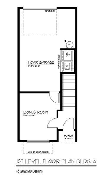 Floor plans 1st level BGDL A