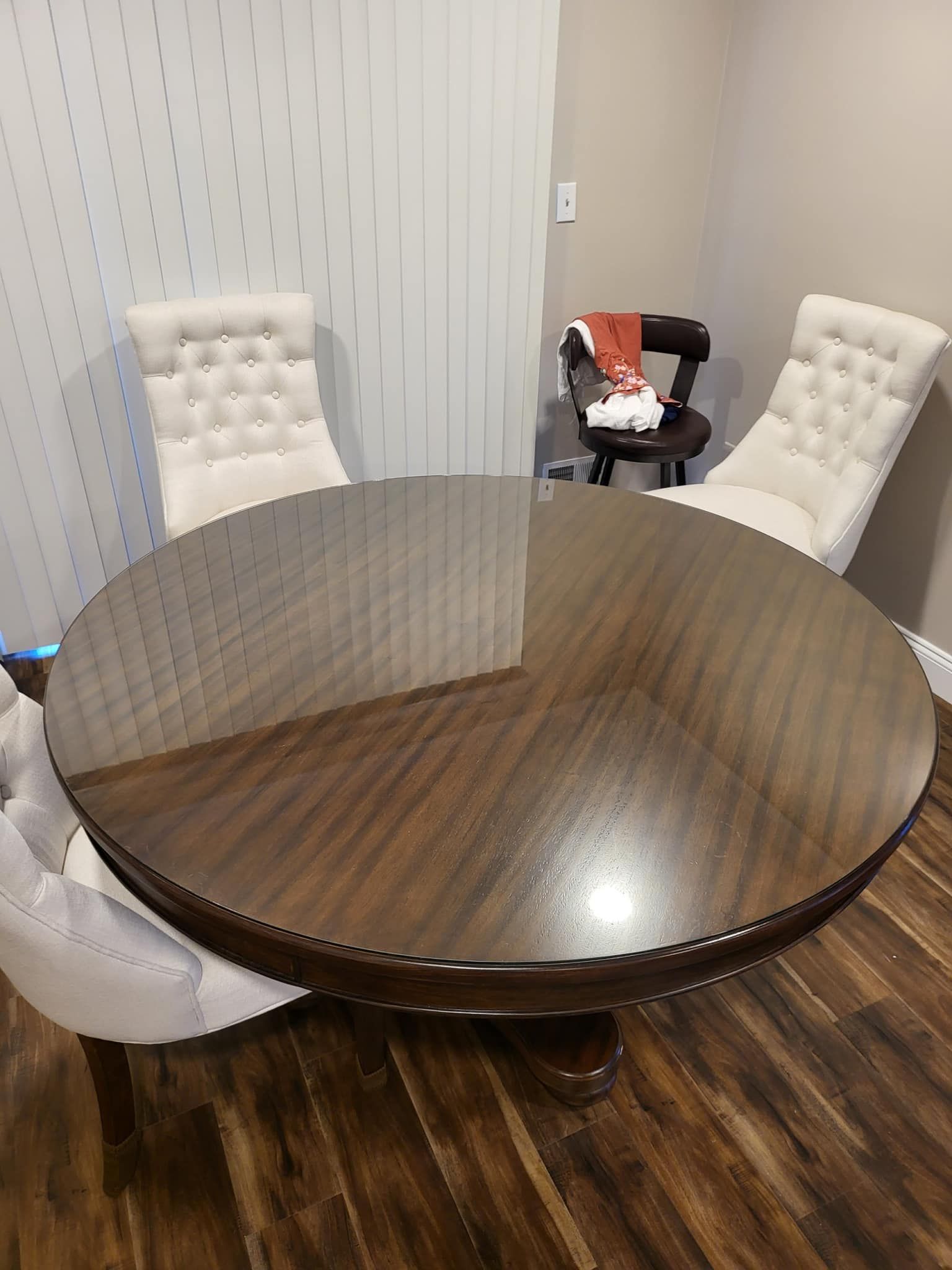 Glass Round Table