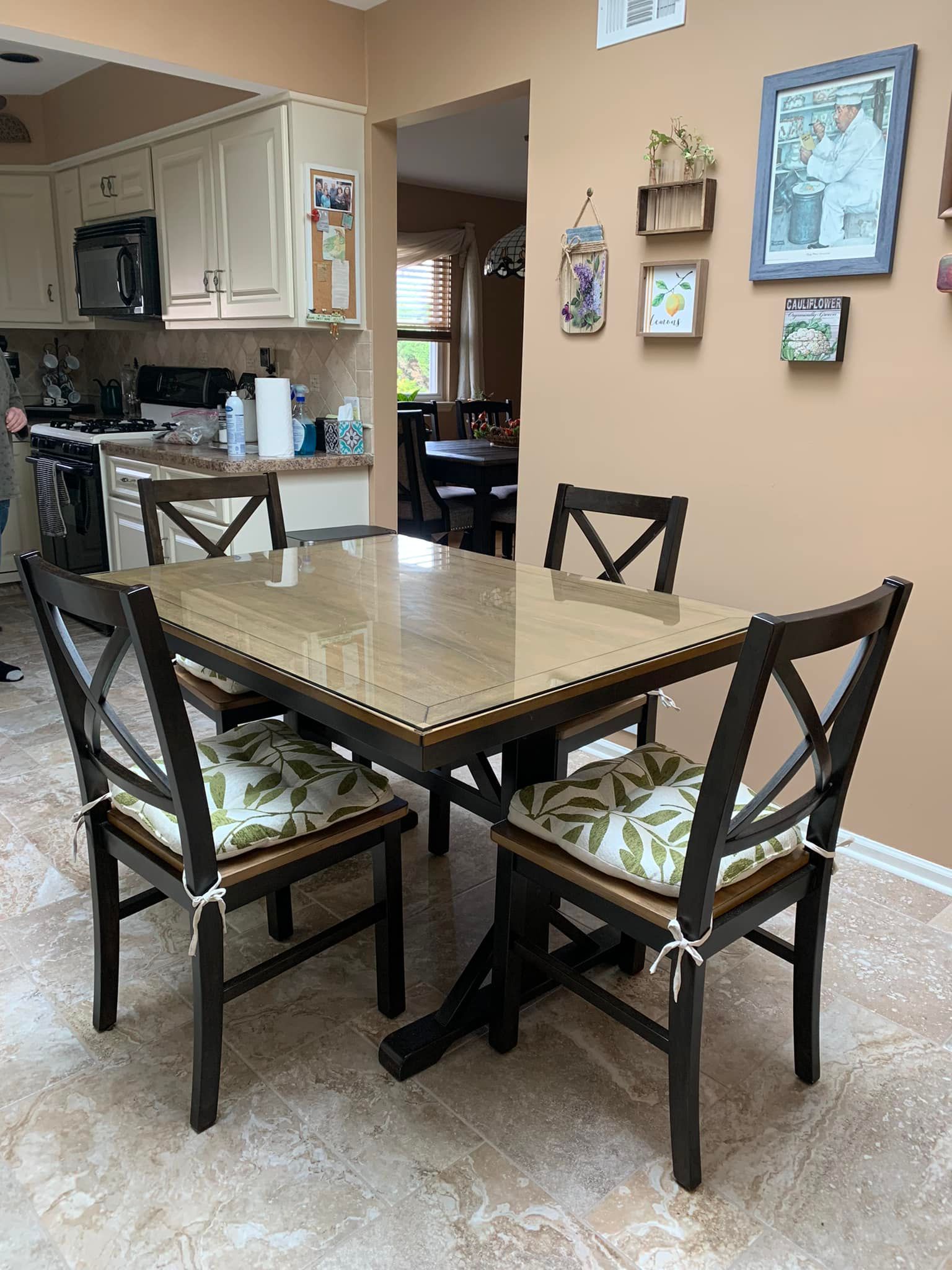 Table with Glass