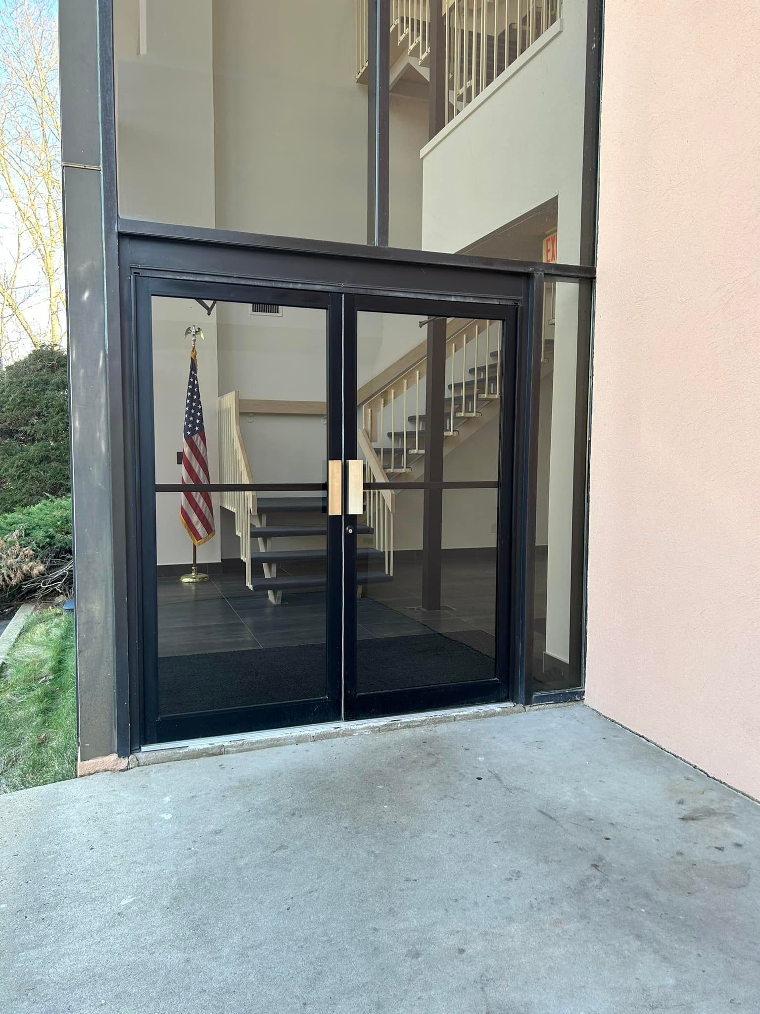 Installed Glass