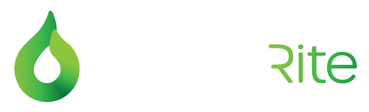 Green CarbonRite droplet logo