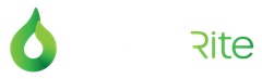 Green CarbonRite droplet logo