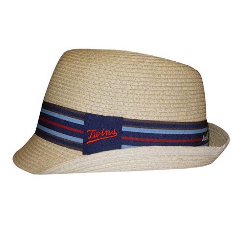 a hat with the word twins on it