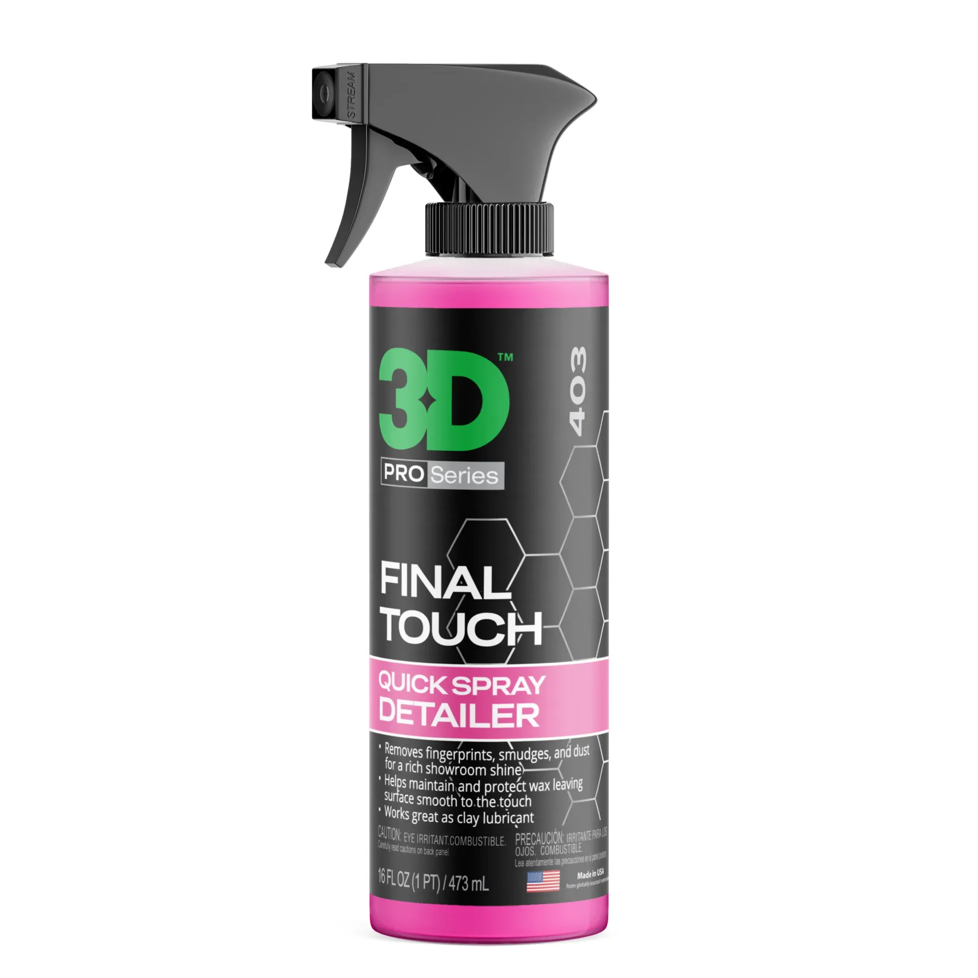 3D Final Touch Quick Detail Spray 16oz